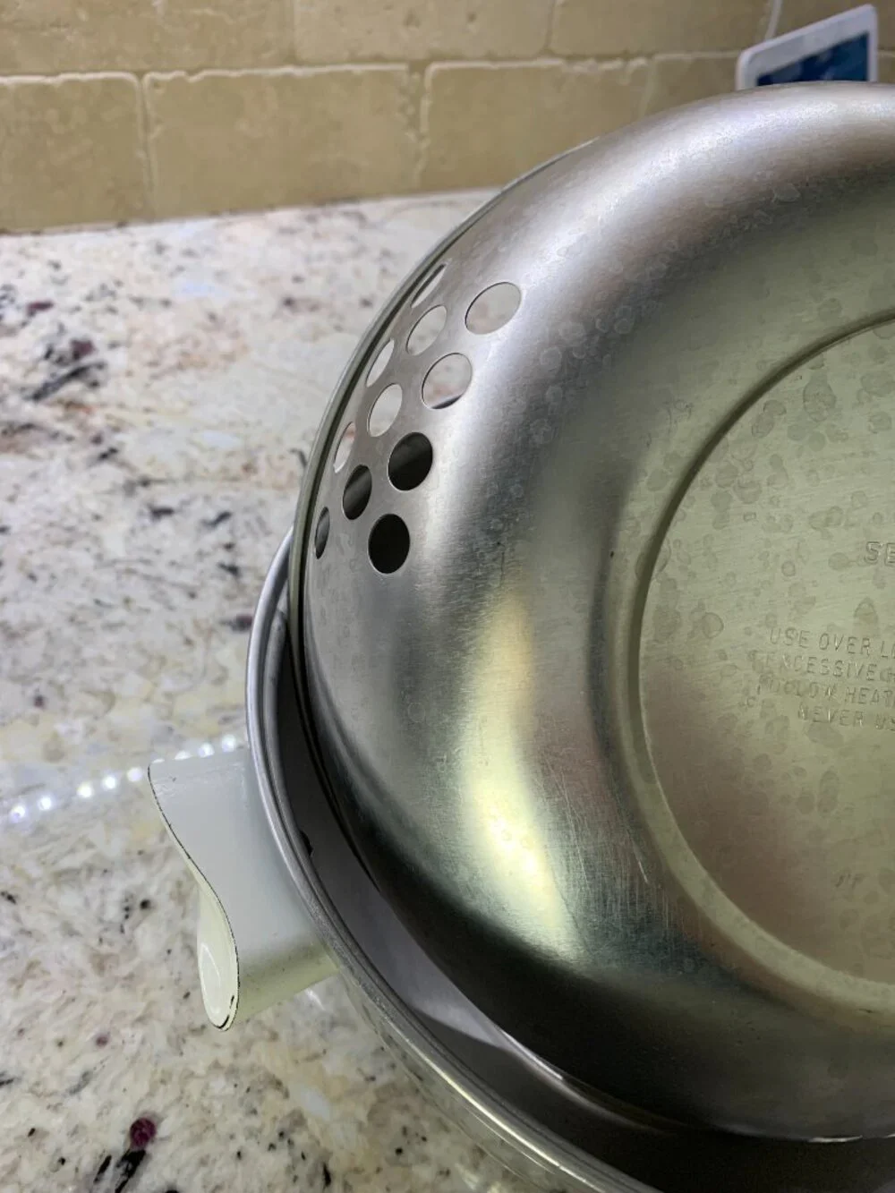 Vintage West Bend Aluminum & Copper Serving Oven/ Bun Warmer 3 Piece 7.5